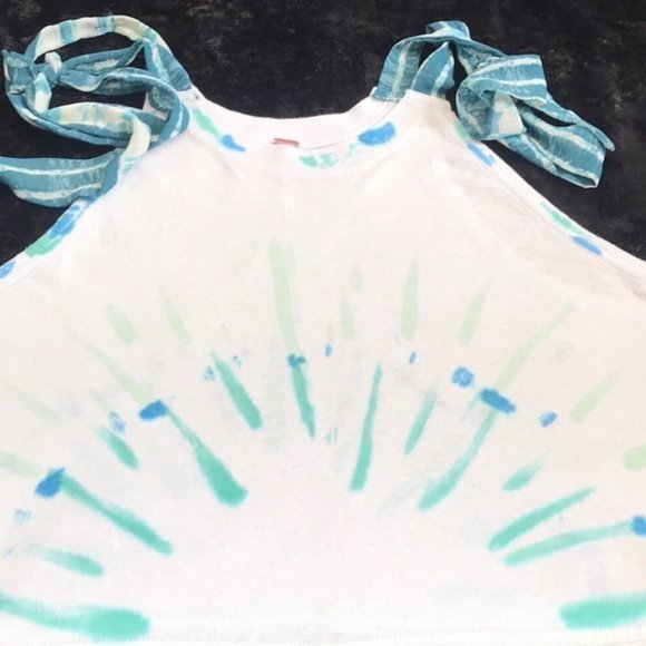 Free People Ocean Breeze Koa Tank Top. S, M - Picture 6 of 9